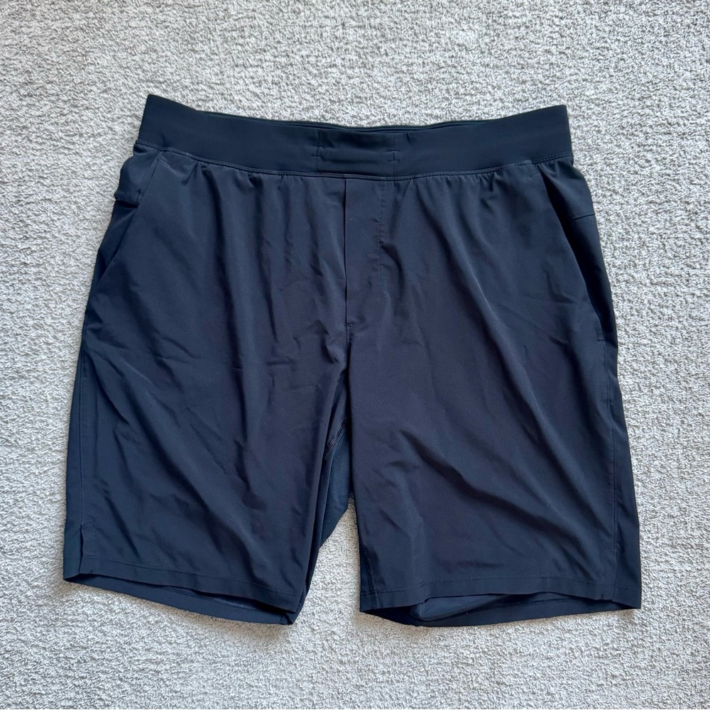 Lululemon men’s shorts (9” length, liner-less)